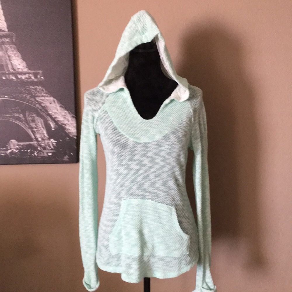 Lace Hoodie Sweater